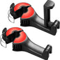2-Pack: 2-in-1 Car Seat Hooks for Purses and Bags with Phone Holder