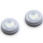 2-Pack: Bright Basics Ultra Thin Wireless LED Puck Lights