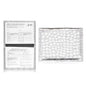 2-Pack: Faux Crocodile Leather Bling CDC Vaccination Card Immunization Record Protector Holder Passport