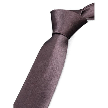 2-Pack: Solid Colored Pure Color Neck Ties