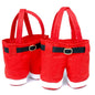 2-Piece Set: Santa Pants Gift Bag