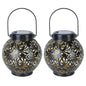 2-Piece: Solar Powered Hanging Lights
