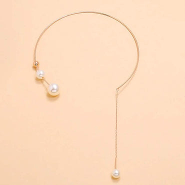 2-Piece: Women's Chic Geometric Necklace