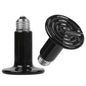 2-Pieces: 150W Infrared Reptile Heat Lamp No Light Emitting