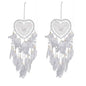 2-Pieces: Romantic LED Dream Catcher with Feather Dreamcatcher Night Light