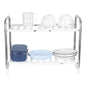 2-Tier Under Sink Organizer Retractable Kitchen Rack Holder