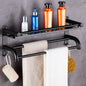 2-Tier Wall Mounted Towel Rack