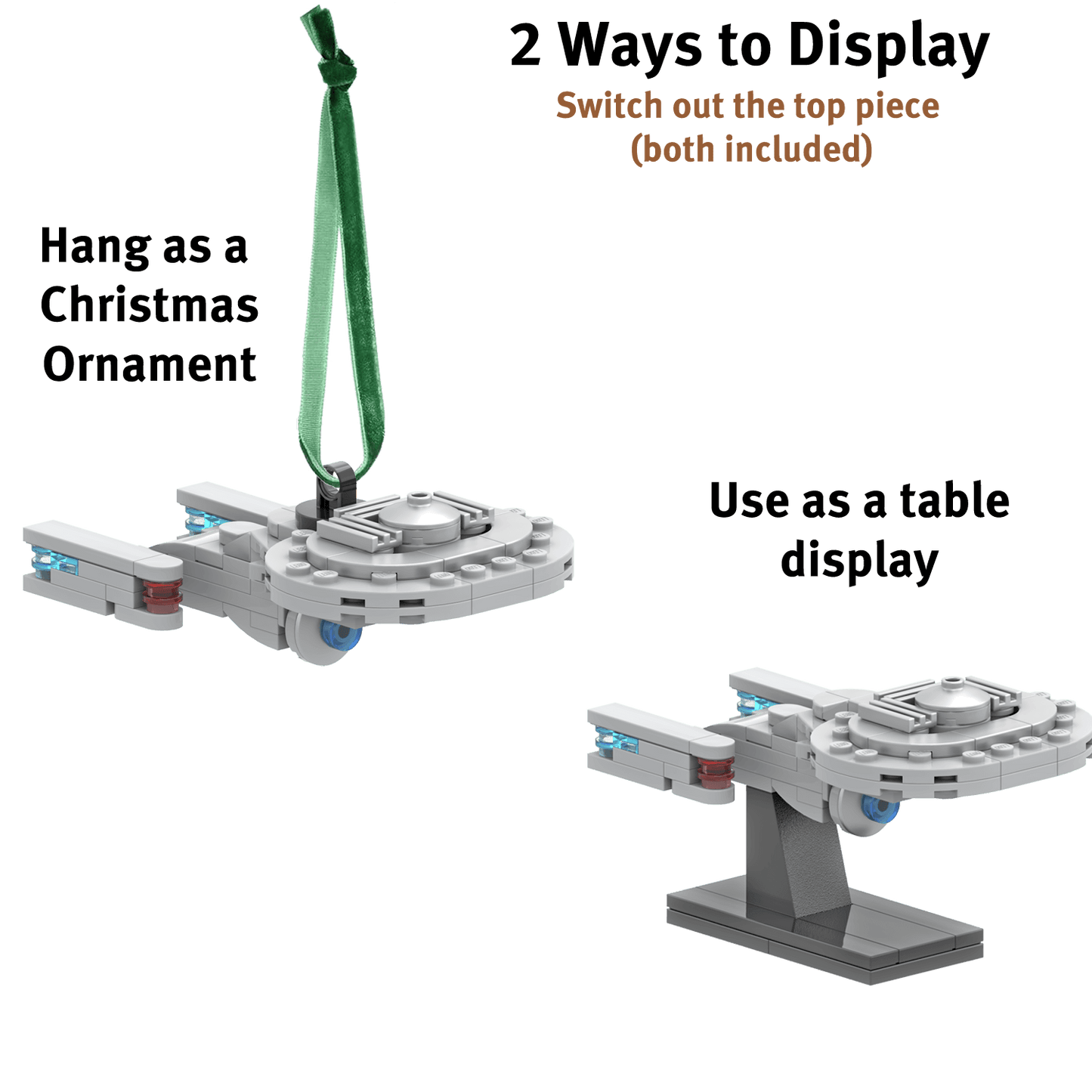 Final Frontier Spaceship - Building Set - Made Using LEGO® Parts
