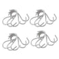 20-Piece: Household Holder Kitchen Stainless Steel S Shaped Hooks
