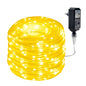 200 LED 23m/75.5FT. 8 Modes with Memory Function Copper Wire String Rope Lights