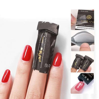 200 Piece Nail Polish Remover Wraps