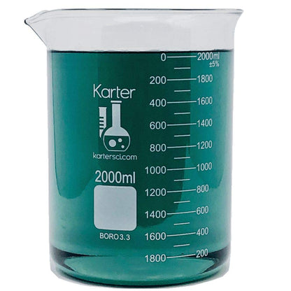 Gold Precipitation Kit – 1500mL Borosilicate Glass Beaker & Magnetic Stirrer Hot Plate
