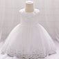 Baby girl one year old net yarn princess dress