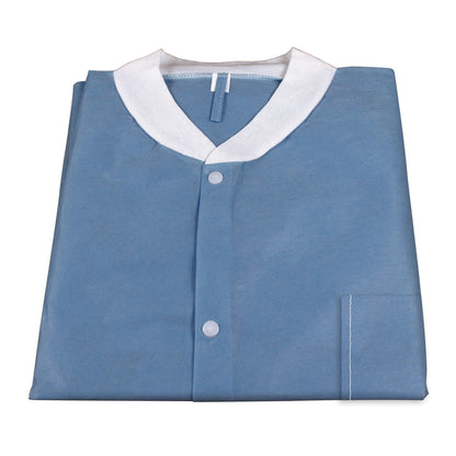Dynarex Labjacket w/ Pockets - 10ea/bx, 3bxs/case (30 Count)