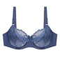 Pure color bra lace women's plus size bra underwear