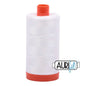 2021 Natural White Aurifil Cotton 50wt Large Spool