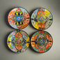 11.5" Talavera Dinner Plate | Hand-Painted Mexican Folk Art Dish