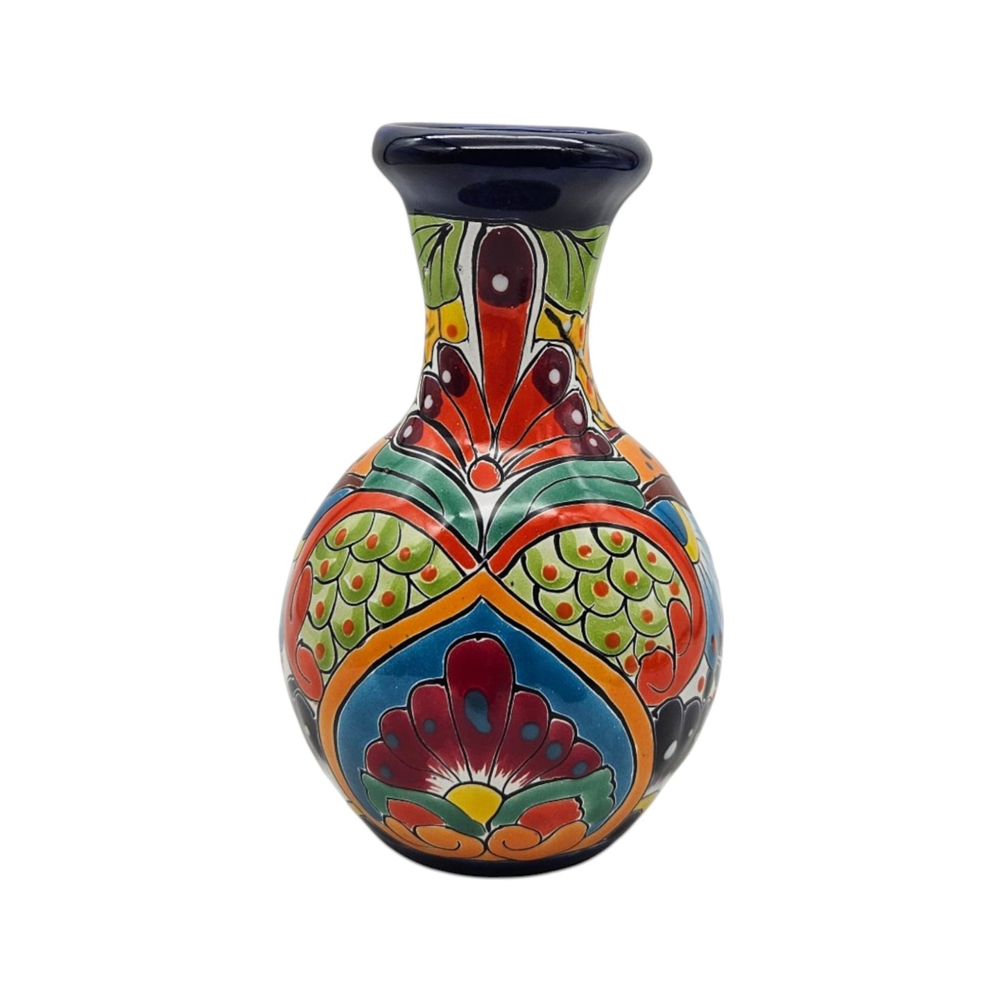 Handmade Talavera Chimney | Vibrant Mexican Ceramic Decor
