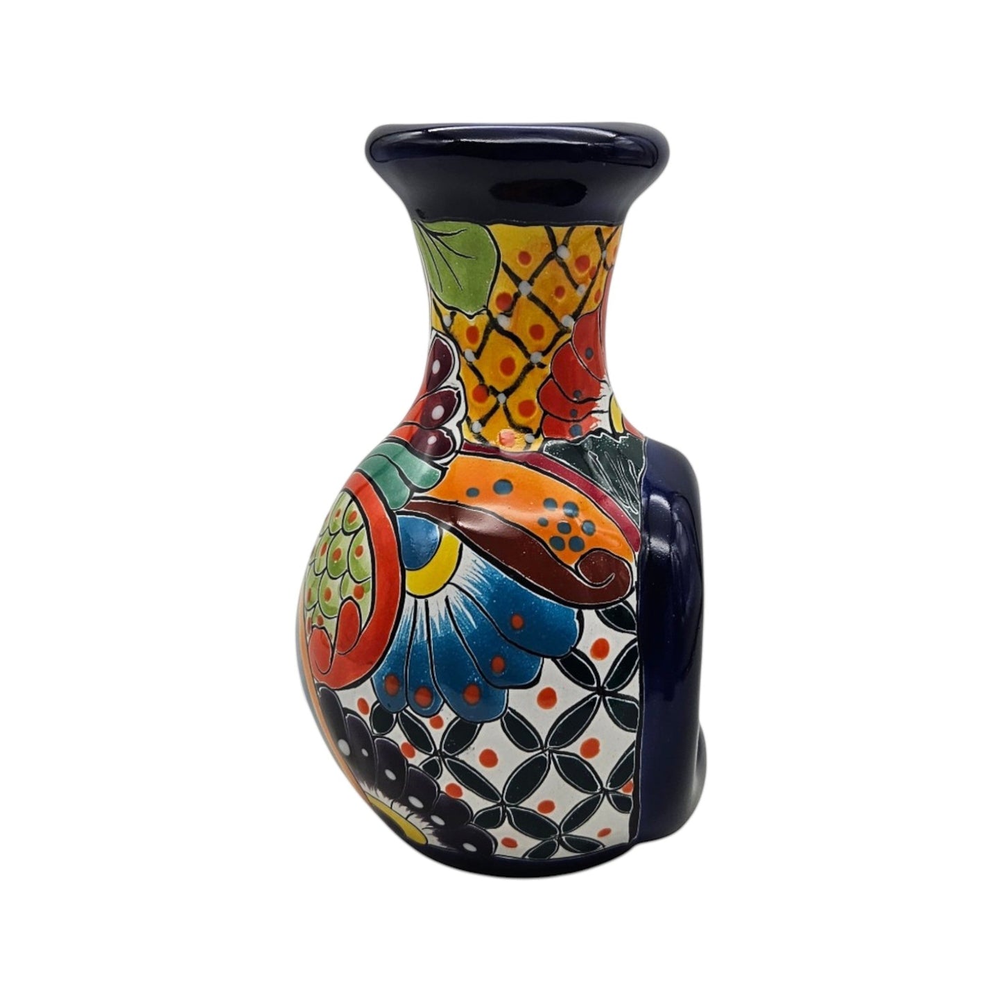Handmade Talavera Chimney | Vibrant Mexican Ceramic Decor