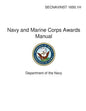 Navy and Marine Corps Awards Manual - Paperback