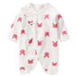 Newborn One-Piece Garment Spring Cotton-Padded Clothes Class A Clothing Bag Fart Suit
