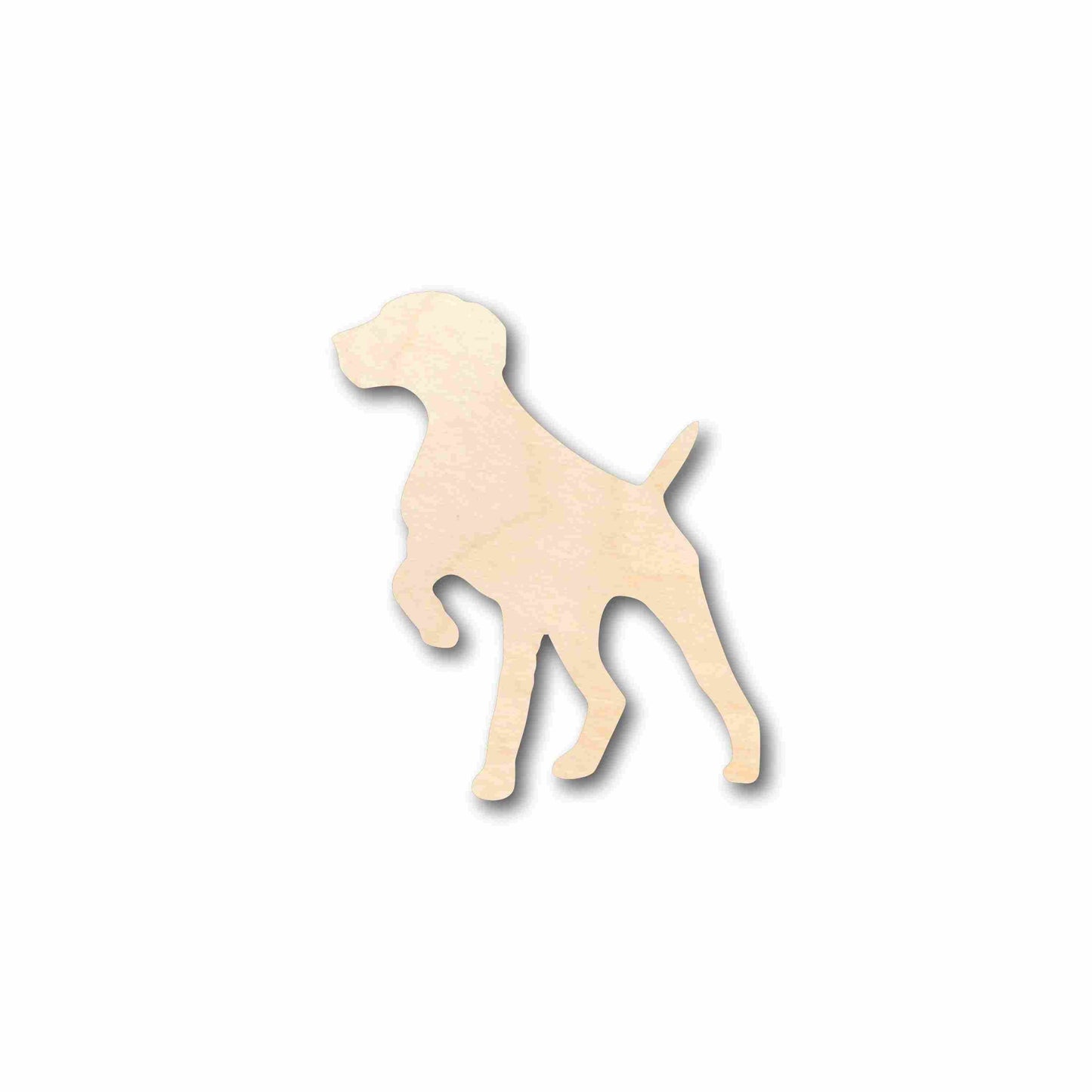 Unfinished Wood German Shorthaired Pointer Dog Silhouette - Craft- up to 46" DIY