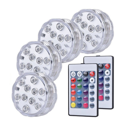 LED Remote Control Diving Light Waterproof Candle Light
