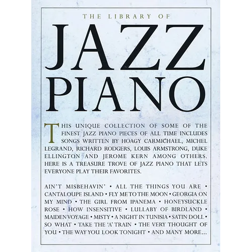 The Library of Jazz Piano - Paperback