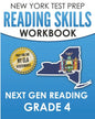 NEW YORK TEST PREP Reading Skills Workbook Next Gen Reading Grade 4: Preparation for the New York State ELA Tests - Paperback