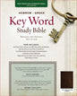 The Hebrew-Greek Key Word Study Bible: Nasb-77 Edition, Brown Genuine Goatskin - Leather