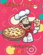 unique pizza coloring book adult: 8.5''x11''/ pizza coloring book - Paperback