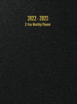 2022 - 2023 2-Year Monthly Planner: 24-Month Calendar (Black) - Large - Hardcover