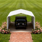 [20X30FT] Alora Heavy-Duty Outdoor Galvanized Steel Carport (SAK21596)