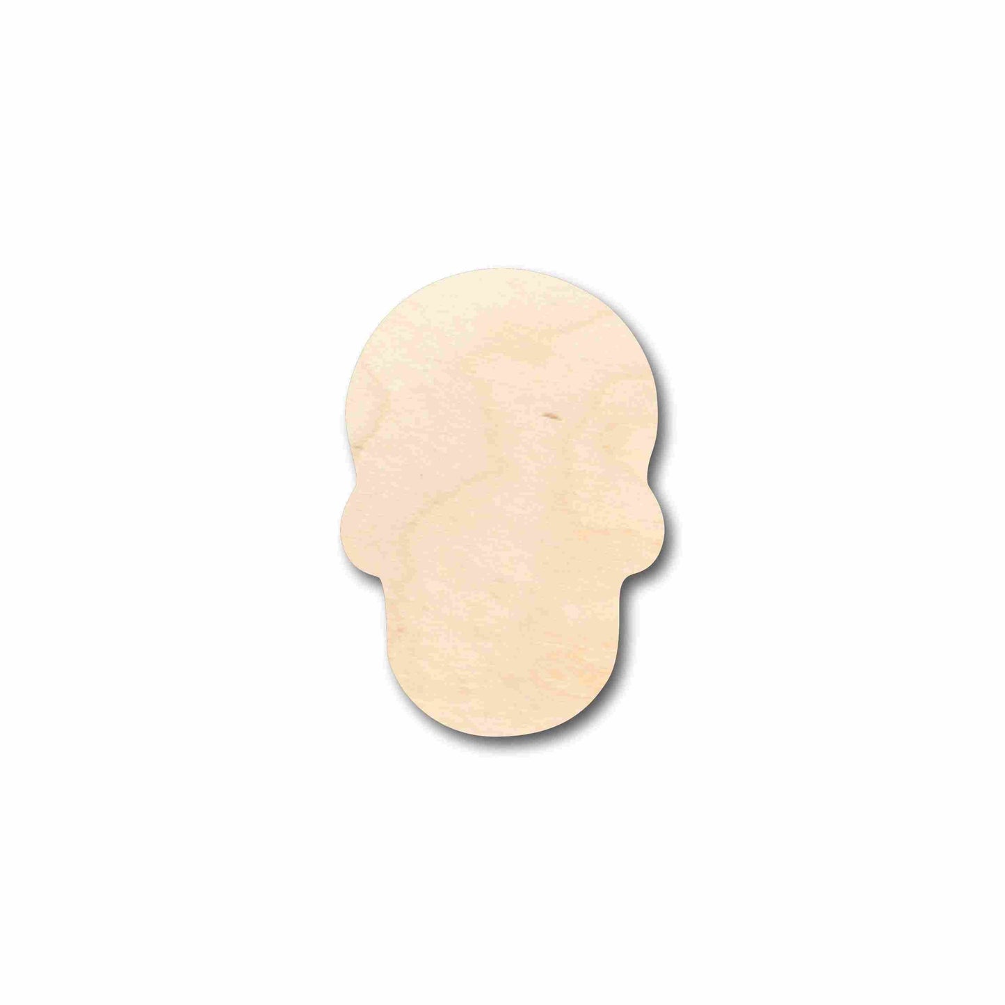 Unfinished Wood Sugar Skull Silhouette - Craft- up to 46" DIY