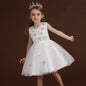 Carisa girls' dress children's mesh skirt