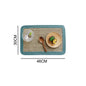 Japanese Style Breathable Jute Woven Thickened Placemat