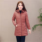 Women's light winter cotton coat