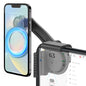 for Tesla Phone Mount, Magsafe Strongest Magnetic Tesla Phone Holder for Tesla Model 3/Model Y/Cybertruck Accessories 2024, No Glue for Car Phone Mount for Tesla with Magnetic Ring Fits for All Phone
