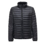 Lightweight Down Jacket Men's Stand Collar Plus Size