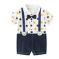 Men's baby onesie gentleman's dress