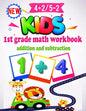 1st Grade Math Workbook Addition and Subtraction: Preschool Math Workbook for Toddlers Ages 2-4. Beginner Math Preschool Learning Book with Number Tra - Paperback