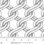 White/Black Twisted Rope Stitched Braid Cotton Wideback Fabric Per Yard