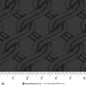 Charcoal/Black Twisted Rope Stitched Braid Cotton Wideback Fabric Per Yard