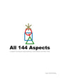 All 144 Aspects: Complete Astrological Angle Reference, Outer Planets, and Other Tools - Paperback