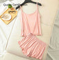 Loose Soft Pajamas Home Clothes 2 Piece Set Sleepwear