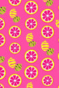 Pink Lemonade: A 6x9 Lemon Lime Notebook with 120 College Ruled Pages - Paperback