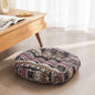 Japanese-Style Cotton Futon Floor Cushion (Round or Square)