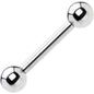 12G Straight Stainless Steel Barbell 1/2 5mm
