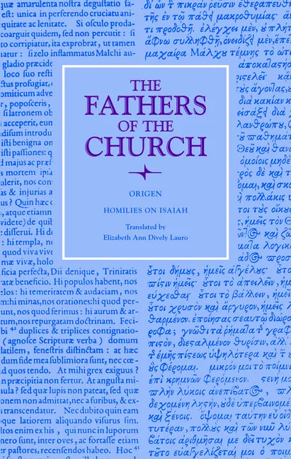 Homilies on Isaiah - Hardcover