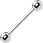 14G Straight Stainless Steel Barbell 3/4 6mm